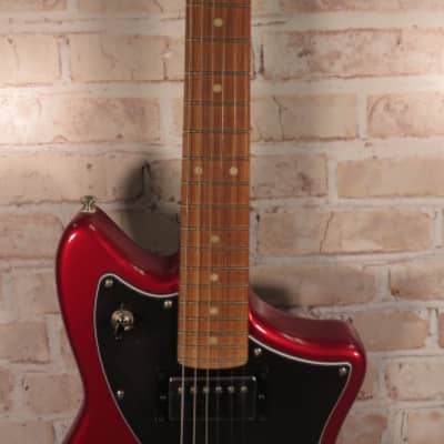 Fender Limited Edition Alternate Reality Meteora HH Electric Guitar Candy Apple Red (N45) image 2