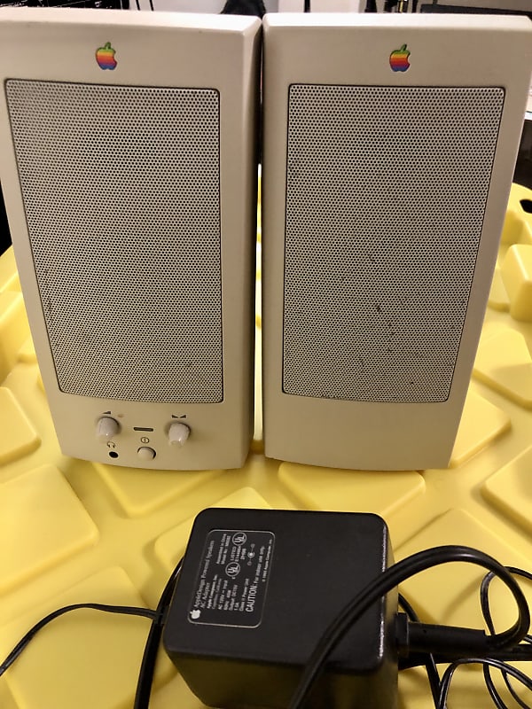 通電確認済み】Apple Design Powered Speakers アップル スピーカー AC