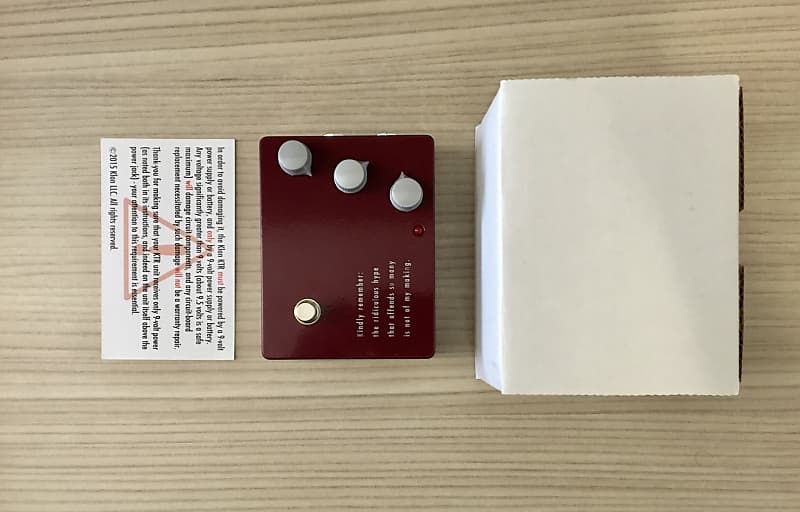 Klon KTR Professional Overdrive Pedal (Brand New) | Reverb