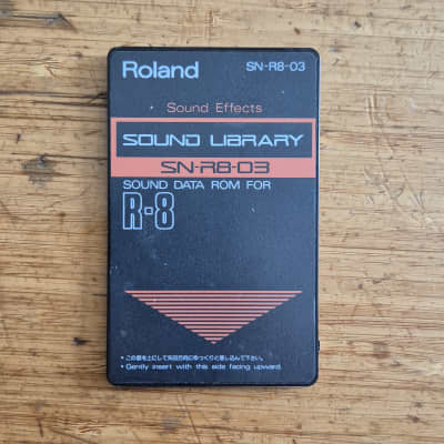 Roland SN-R8-03 Sound Effects 1990s - Black