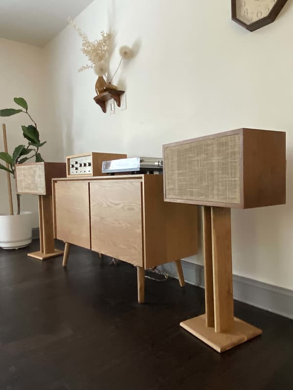 Stands Vintage Bookshelf Speakers The Speaker Stand Set