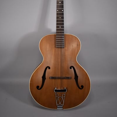 1940s Epiphone Natural Finish Archtop Acoustic Guitar image 1