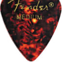Fender 351 Medium Tortoise Shell Picks (12 Pack) for Guitar, Mandolin, and Bass