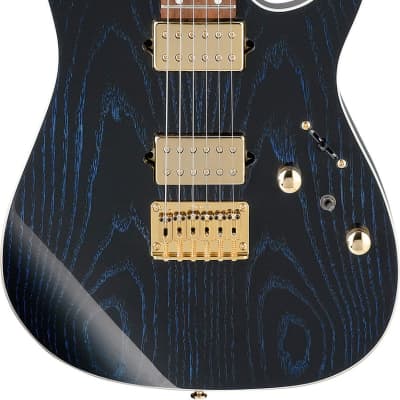 Ibanez High Performance RG421HPAH Electric Guitar - Blue Wave Black image 2