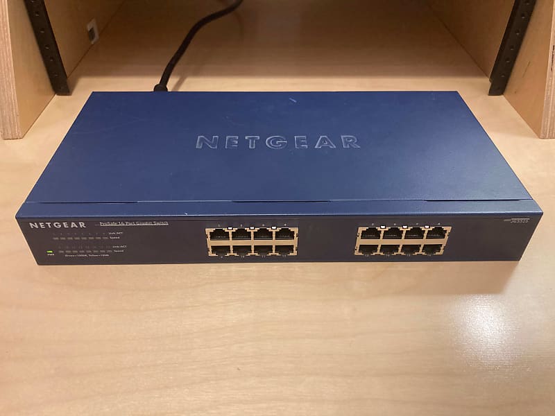 netgear prosafe 16 port gigabit switch manual