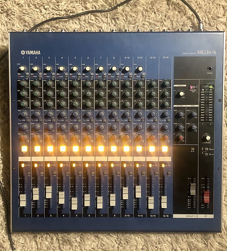 Yamaha MG16/4 Analog mixer - Blue | Reverb