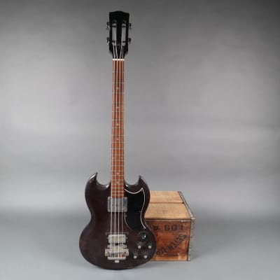 ベース JAPAN Vintage SG BASS 1970's Japanese Electric Bass SG EB-3 Copy Cherry Slotted