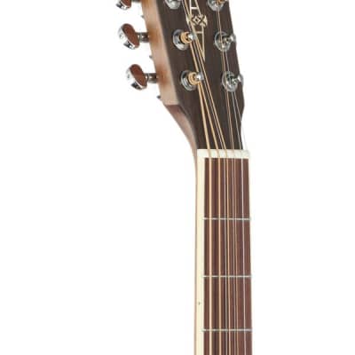 Alvarez ABT60CE8 Artist Baritone 8-String Acoustic Electric Guitar Shadowburst image 3