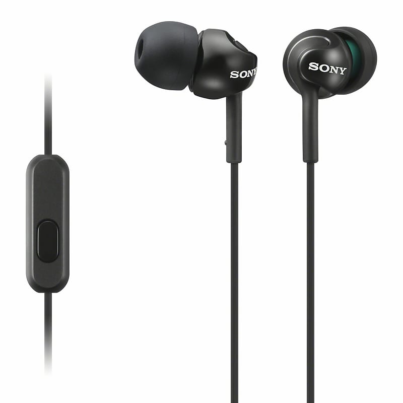 Sony - MDREX110APB - EX Monitor Headphones - Black image 1