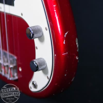 Fender Precision Bass 1965 Candy Apple Red Pre-CBS image 12