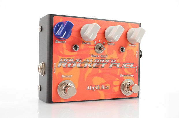 Majik Box RF-1 Doug Aldrich Rocket Fuel Boost Pedal Owned by