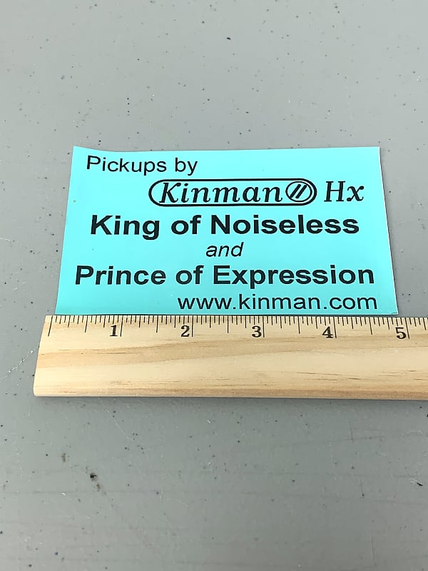 Kinman Pickups Bumper Sticker Prince of Expression *FREE Shipping* image 1