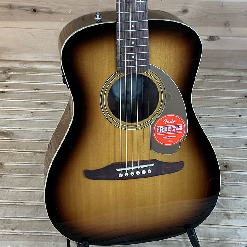 Fender malibu player deals sunburst