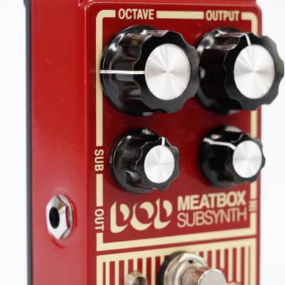 DOD Meatbox Reissue Rev 1 Octaver & Sub Synth Effect Pedal Not Working #52938 image 10