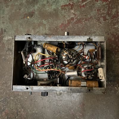 Bell & Howell Filmosound Tube Amp with Goodmans Alnico Speaker and Cabinet image 5