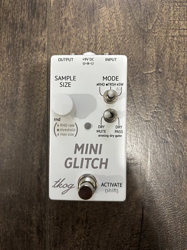 The King Of Gear Mini Glitch 2018 - Present - White | Reverb