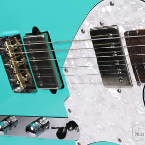 Suhr Alt T Pro - Seafoam Green with Pearl Guard / Rosewood with Suhr Gig Bag    Signed by John Suhr image 5