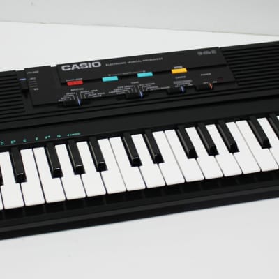 Vintage 1980s Casio MT 105 Casiotone Mini Keyboard Synthesizer Synth PCM image 1