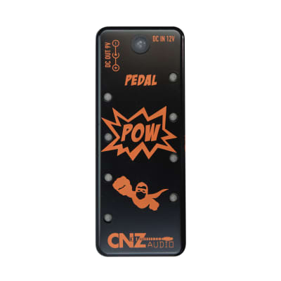 CNZ Audio Pedal POW 8 Output Guitar Effects Power Supply, 9VDC - 2 Amp, 8 Cables & Wall Plug image 2