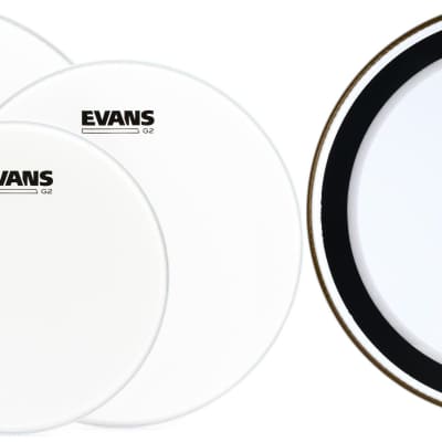 Aquarian Superkick II Clear Bass Drumhead - 18 Inch | Sweetwater