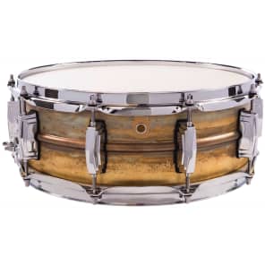 Ludwig LB454R Raw Brass Phonic 5x14" Snare Drum