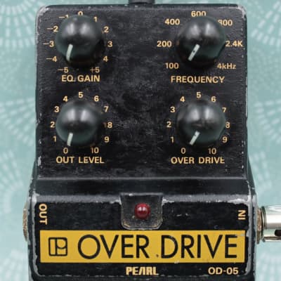 PEARL OD-05 Over Drive Made in Japan Vintage Guitar Effect Pedal 873448 image 2