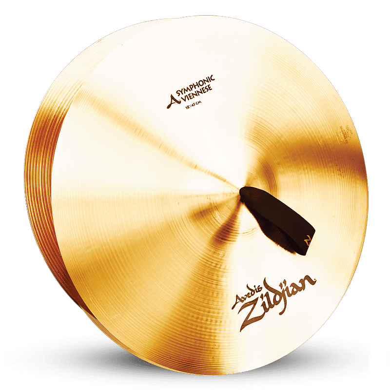 Zildjian 18" A Series Symphonic Viennese Tone Cymbals (Pair) image 1