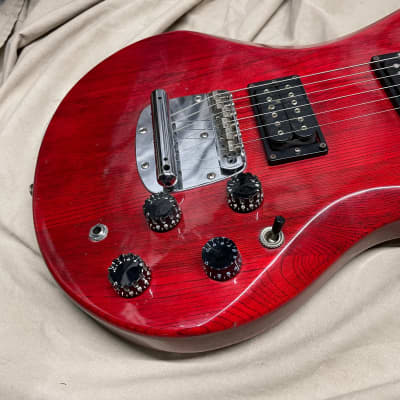 Vantage Avenger AV325 AV-325 HH Doubecut Electric Guitar MIJ Made In Japan - Red image 6