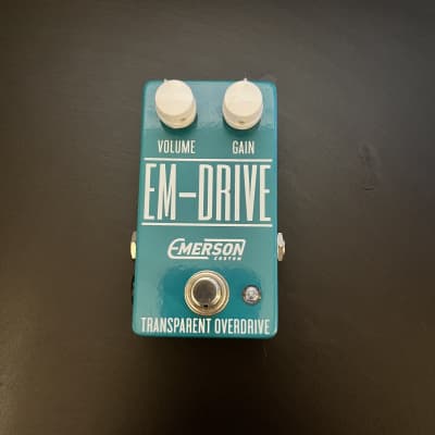 Emerson EM-Drive Transparent Overdrive - Turquoise for sale