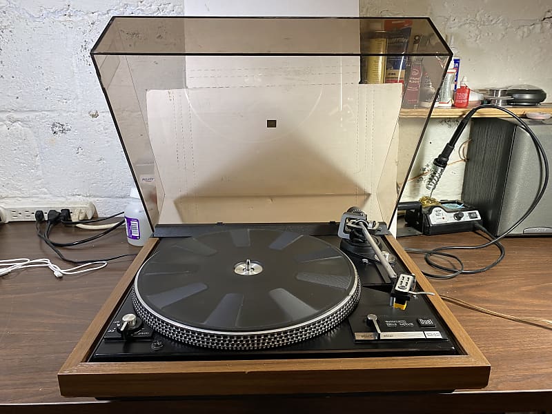 Dual 1242 automatic belt drive serviced Plastic/wood look Reverb