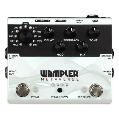 Wampler Pedals Metaverse Delay / Reverb pedal for sale