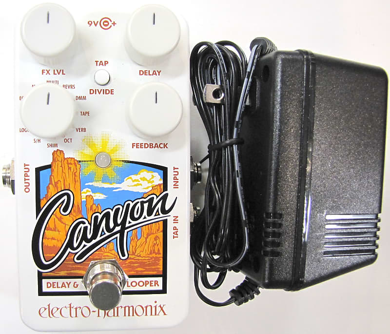 Used Electro-Harmonix EHX Canyon Delay and Looper Guitar Pedal! image 1