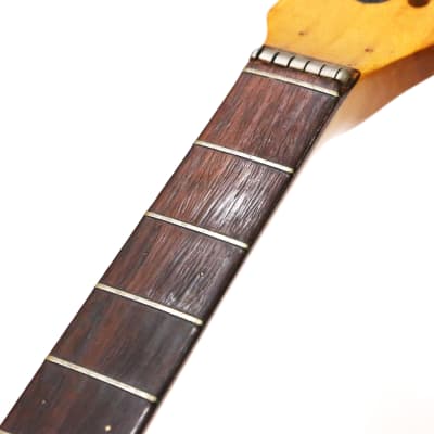 1966 Mosrite The Ventures Model Mark V Vintage Electric Guitar Neck – Rare Original ’66 MK V German Carve Ventures II Part Made in Bakersfield CA (B802) image 10