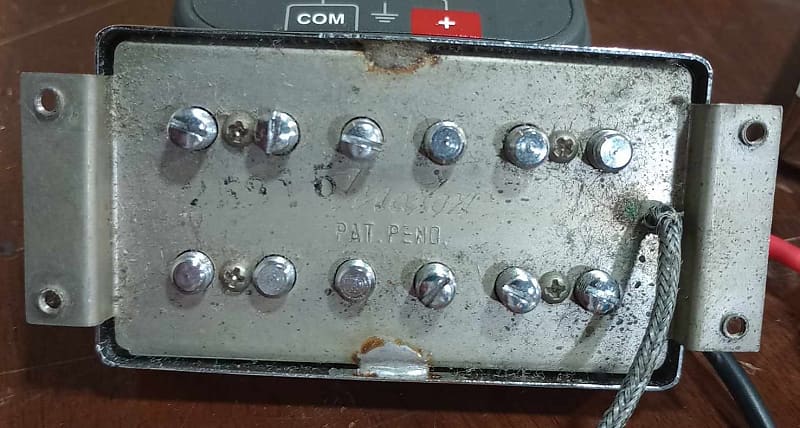 Maxon Wide Range Humbucker mid 70s - Chrome | Reverb