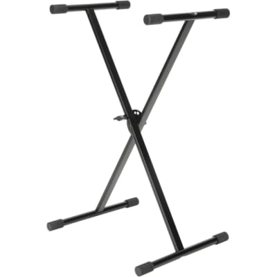 Musician's Gear KBX1 Keyboard Stand and Padded Piano Bench image 4