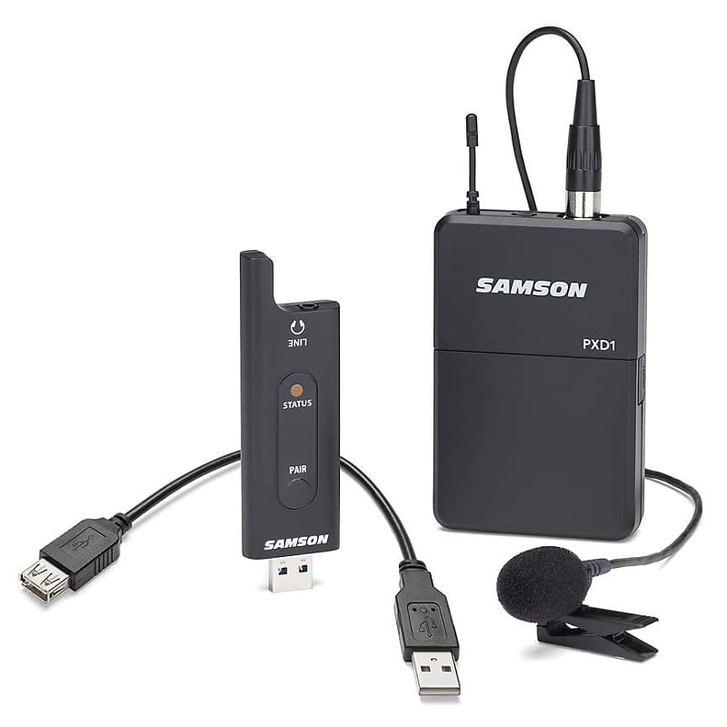 Samson XPD2 Lavalier Digital USB Wireless System image 1