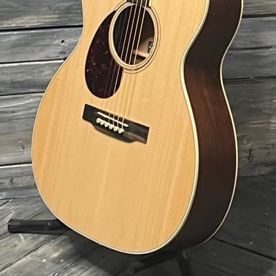 Martin Left Handed OME Cherry FSC® Certified Acoustic Electric Guitar image 5