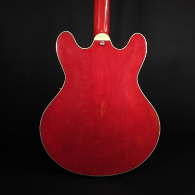 Eastman T64/V-T-RD Antique Red Varnish Thinline 5lbs. 14oz. With Case image 5
