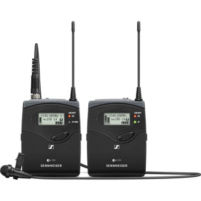 Sennheiser ew 112P G4 Camera-Mount Wireless Microphone System with ME 2-II Lavalier Mic G: (566 to 608 MHz) image 3