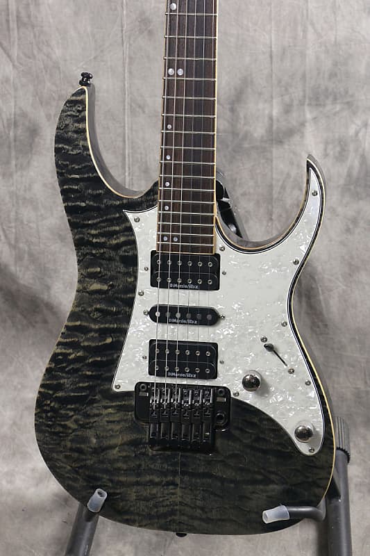 Ibanez RG950QMZ Black Ice /1210 | Reverb