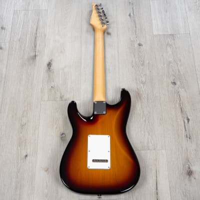 Suhr Classic S SSS Guitar, Rosewood Fingerboard, 3-Tone Sunburst image 6