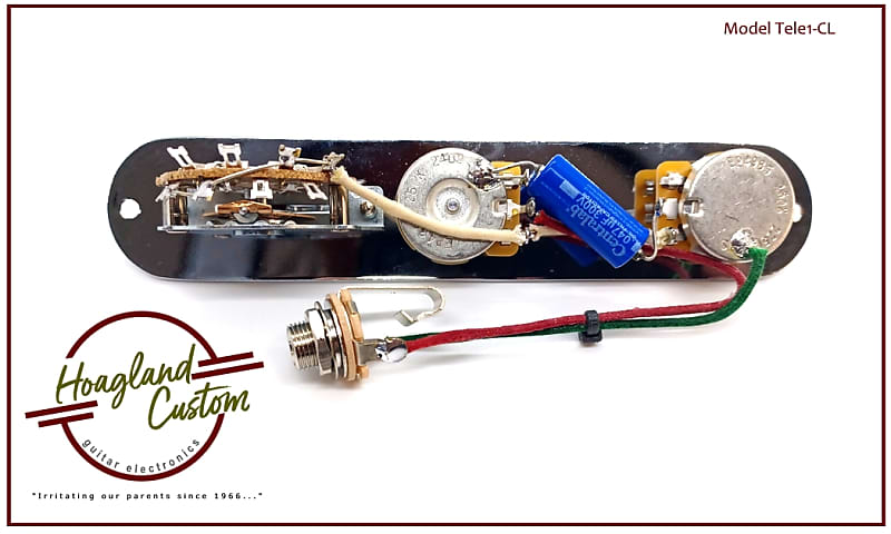 Hoagland Custom Handcrafted Standard Tele Wiring w/3-Way | Reverb