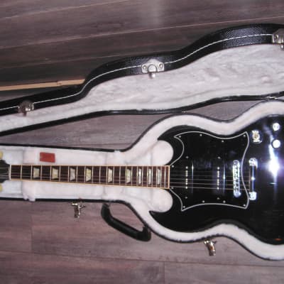 2012 Gibson SG Standard P90 Limited Edition Ebony with OHSC | Reverb