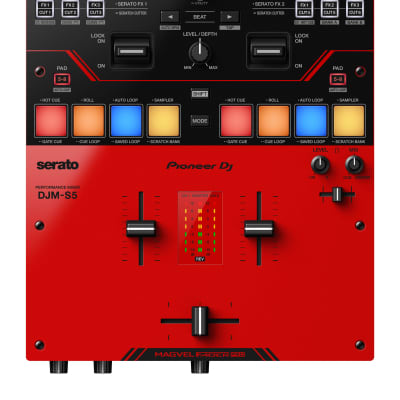 Pioneer DJM-S3 Professional 2-Channel Serato DJ/DVS Mixer