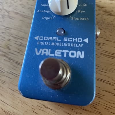 Valeton Coral CDL-3 Echo 11 Digital Delay 2010s - Blue for sale