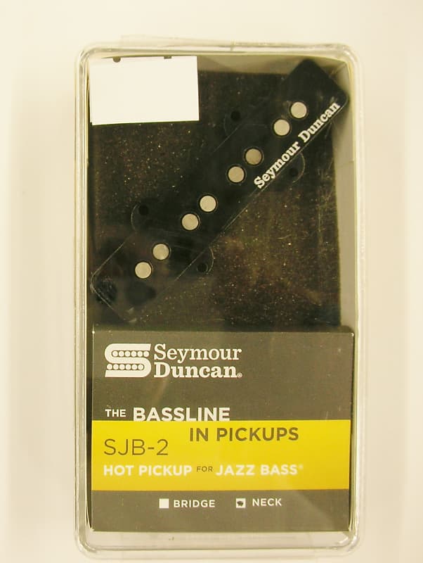 Seymour Duncan 11402-01 Basslines SJB-2n  Hot Pickup for Jazz Bass Neck image 1