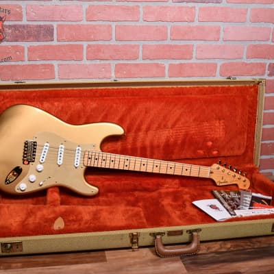 Fender Custom Shop HLE Homer Haynes Limited Edition ‘57 Strat #355 of 500 Metallic Gold #355 of 500 W/OHSC image 2
