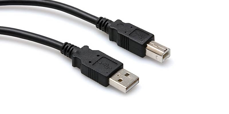 Hosa Type A to Type B High Speed USB Cable image 1