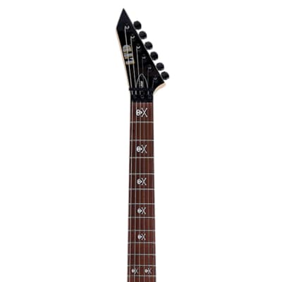 ESP LTD KH-202 Kirk Hammett Signature Electric Guitar - Black image 6