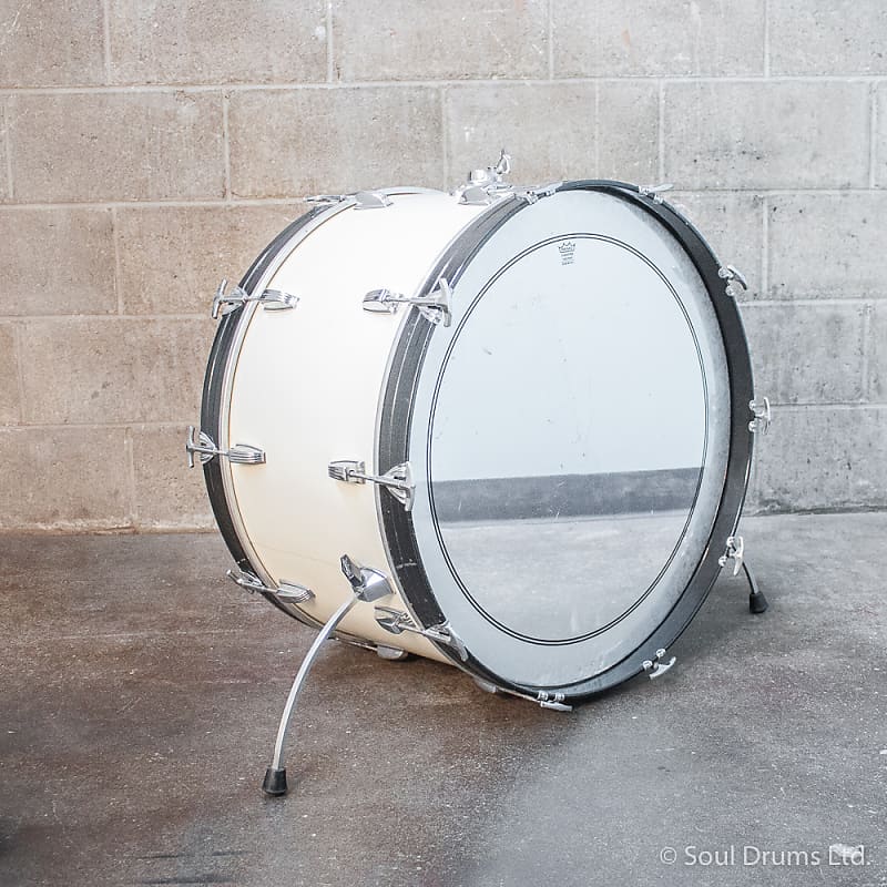 ludwig vistalite bass drum